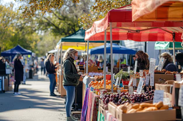 Market scene
